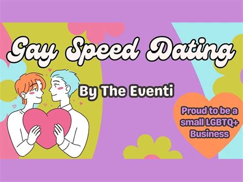 gay speed dating glasgow|The Eventi